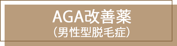 AGA改善薬（男性型脱毛症）